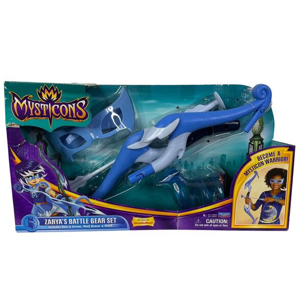 Mysticons Zarya’s Battle Gear Set W/Bow & Arrow, Bracer and Mask - Picture 1 of 8